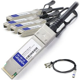 MCP7F00-A001-AO , AddOn Networks MCP7F00-A001-AO InfiniBand/fibre optic cable 39.4" (1 m) QSFP28 4x QSFP28 Black