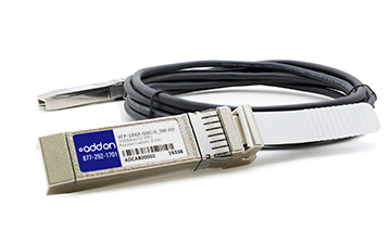 SFP-10GE-DAC-0.5M-AO , AddOn Networks SFP-10GE-DAC-0.5M-AO InfiniBand/fibre optic cable 19.7" (0.5 m) SFP+ Black