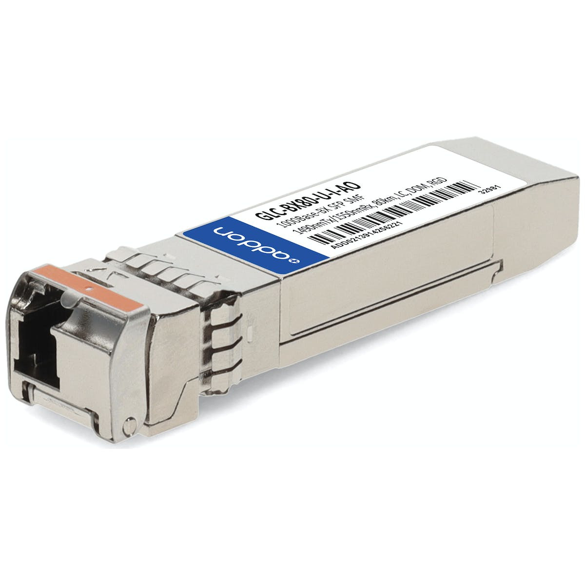 GLC-BX80-U-I-AO , AddOn Networks GLC-BX80-U-I-AO network transceiver module Fiber optic SFP