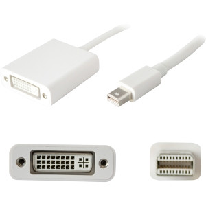 0B47090-AO , AddOn Networks 0B47090-AO video cable adapter 7.87" (0.2 m) Mini DisplayPort DVI White