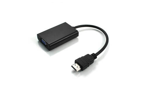 HDMI2VGA-5PK , AddOn Networks HDMI - VGA VGA (D-Sub) HDMI Type A (Standard) Black