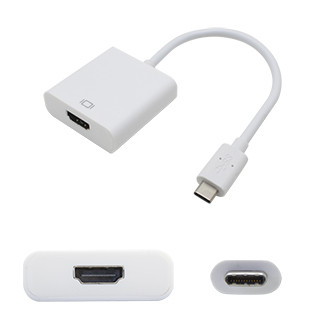 USBC2HDMIW-5PK , AddOn Networks USB 3.1 (C) - HDMI, 0.2m USB graphics adapter White