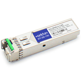 GLC-BX40-U-I-AO , AddOn Networks GLC-BX40-U-I-AO network transceiver module Fiber optic 1000 Mbit/s SFP 1550 nm