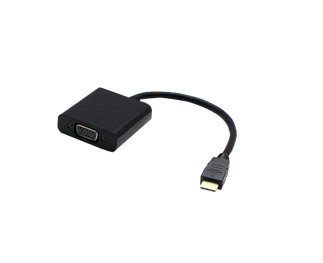 H4F02UT#ABA-AO , AddOn Networks H4F02UT#ABA-AO video cable adapter 7.87" (0.2 m) HDMI VGA (D-Sub) Black