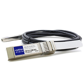 MA-CBL-TA-2M-AO , AddOn Networks MA-CBL-TA-2M-AO InfiniBand/fibre optic cable 78.7" (2 m) SFP+ Black