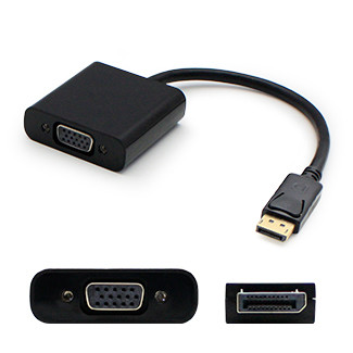 57Y4393-AO , AddOn Networks 57Y4393-AO video cable adapter 7.87" (0.2 m) VGA (D-Sub) DisplayPort Black