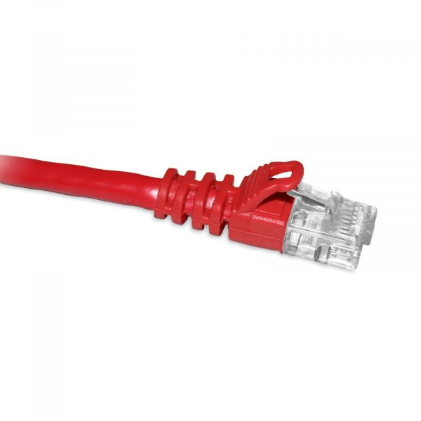 C6-SHRD-6-ENC , eNet Components C6-SHRD-6-ENC networking cable Red 70.9" (1.8 m) Cat6 S/UTP (STP)