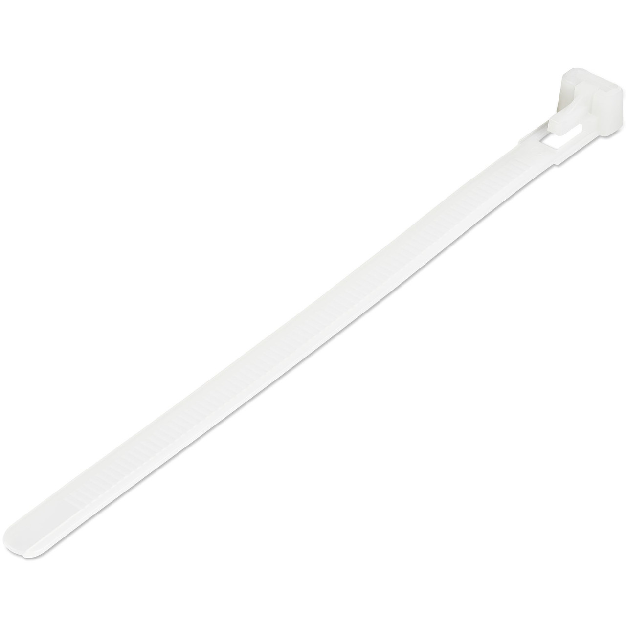 CBMZTRB6 , StarTech.com CBMZTRB6 cable tie Releasable cable tie Nylon, Plastic White 100 pc(s)