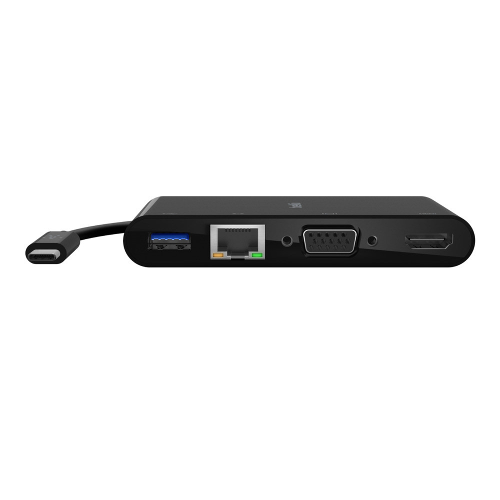 AVC005BTBK , Belkin AVC005BTBK laptop dock/port replicator Wired USB 3.2 Gen 1 (3.1 Gen 1) Type-C Black