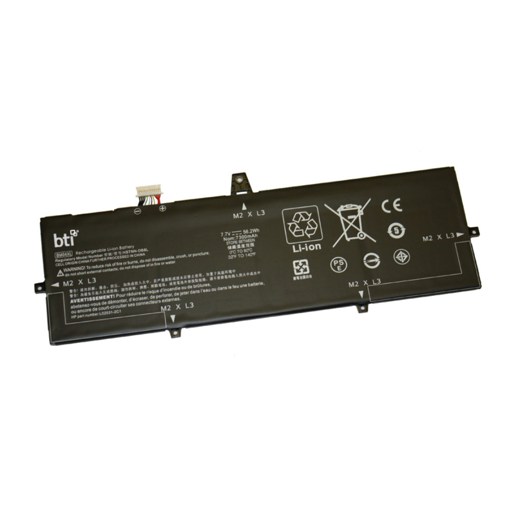 BM04XL-BTI , BTI BM04XL- industrial rechargeable battery Lithium-Ion (Li-Ion) 7300 mAh 7.7 V