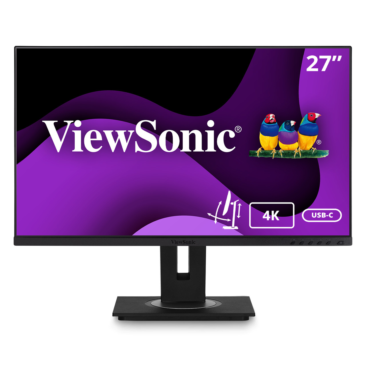 VG2756-4K , Viewsonic VG Series VG2756-4K computer monitor 27" 3840 x 2160 pixels 4K Ultra HD LED Black