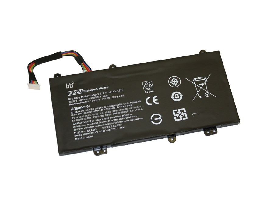 849314-856-BTI , BTI 849314-856- industrial rechargeable battery Lithium Polymer (LiPo) 5333 mAh 11.55 V
