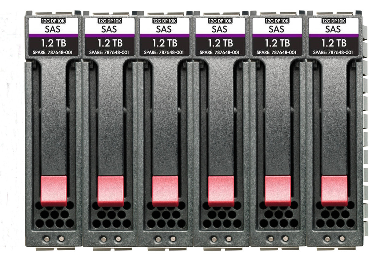 R0Q65A , HPE MSA 7.2TB SAS 12G Enterprise 10K SFF (2.5in) M2 3yr Wty 6-pack HDD Bundle