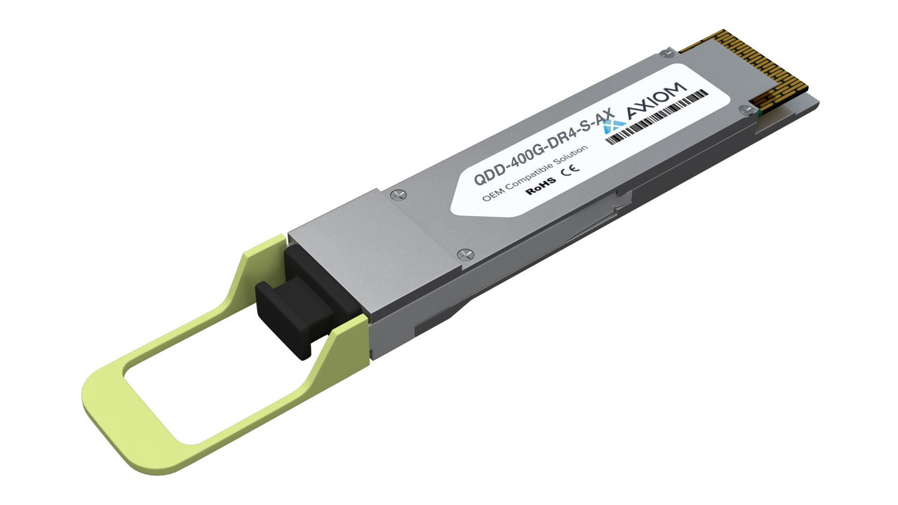 QDD-400G-DR4-S-AX , Axiom QDD-400G-DR4-S-AX network transceiver module Fiber optic 400000 Mbit/s QSFP 1310 nm