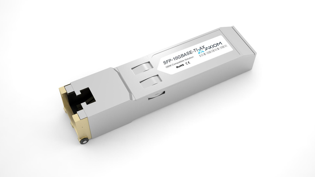 SFP-10GBASE-TI-AX , Axiom SFP-10GBASE-TI-AX network transceiver module Copper 10000 Mbit/s SFP+