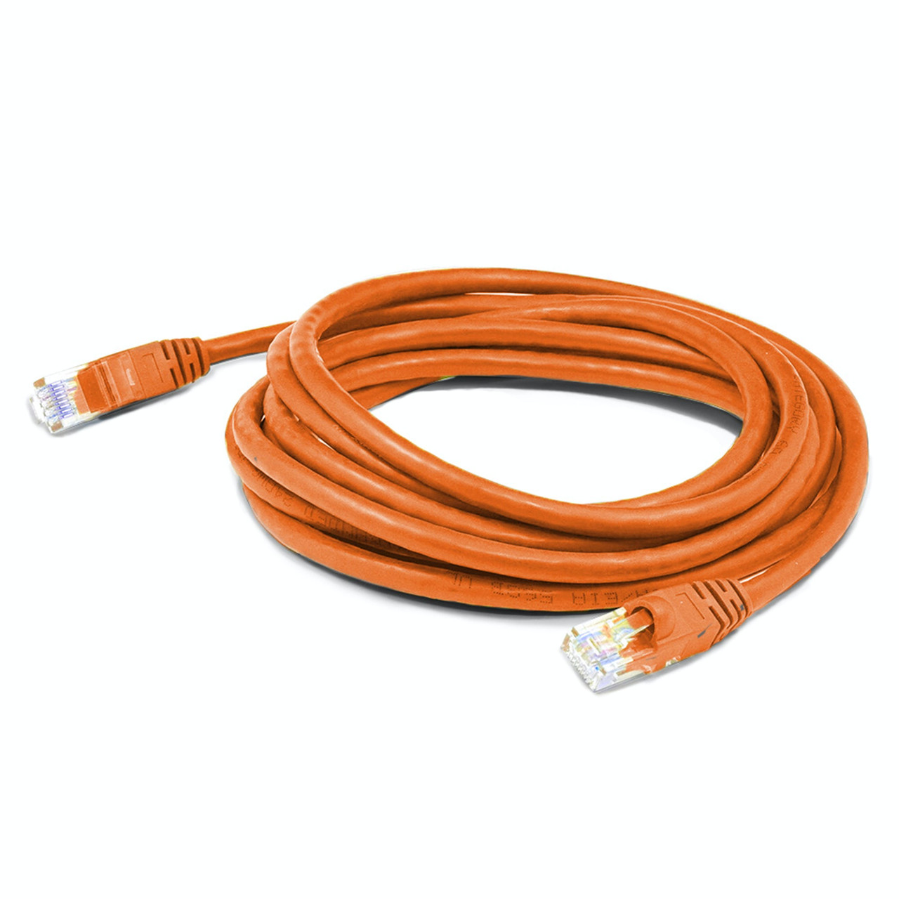 ADD-25FCAT6A-OE , AddOn Networks ADD-25FCAT6A-OE networking cable Orange 300" (7.62 m) Cat6a U/UTP (UTP)