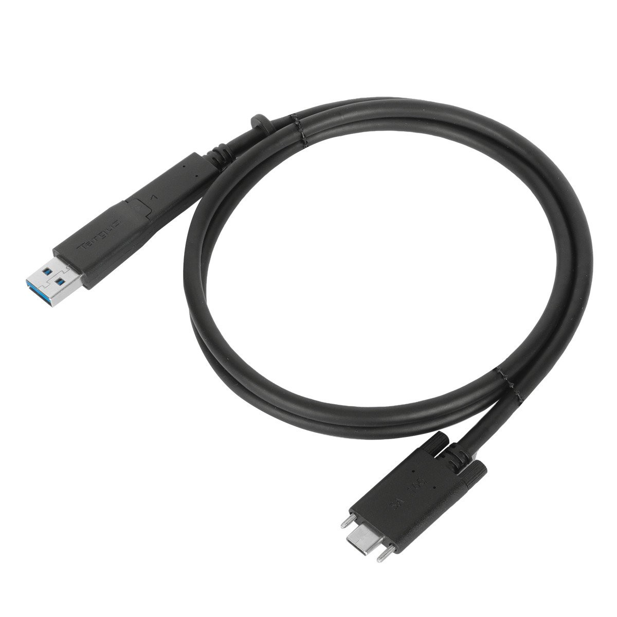 ACC1133GLX , Targus ACC1133GLX USB cable 39.4" (1 m) USB 3.2 Gen 1 (3.1 Gen 1) USB C Black
