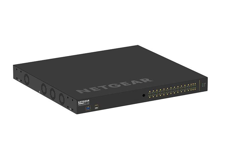 GSM4230UP-100NAS , NETGEAR GSM4230UP Managed L2/L3/L4 Gigabit Ethernet (10/100/1000) Power over Ethernet (PoE) 1U Black