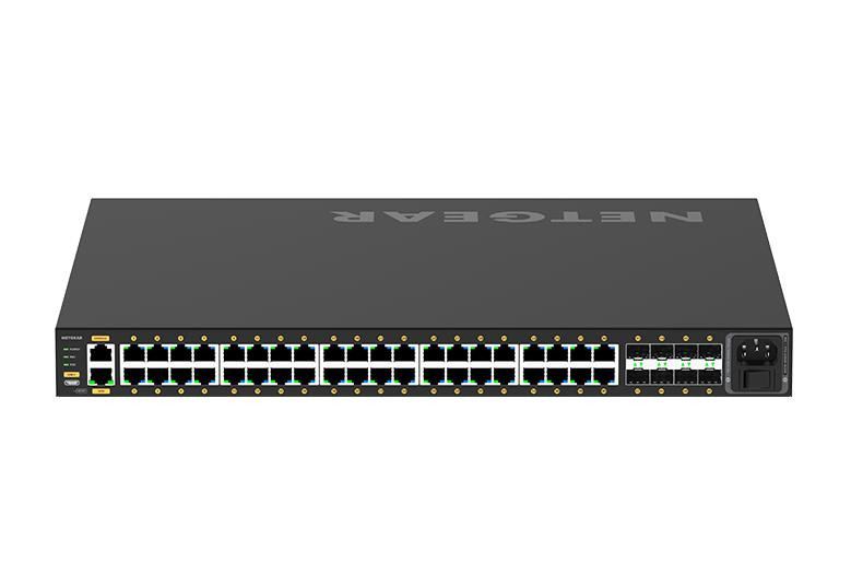 GSM4248PX-100NAS , NETGEAR GSM4248PX Managed L2/L3/L4 Gigabit Ethernet (10/100/1000) Power over Ethernet (PoE) 1U Black
