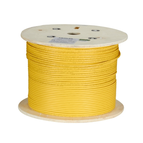 C6ABC50-STR-YL-1000 , Black Box C6ABC50 networking cable Yellow 12000" (304.8 m) Cat6a U/UTP (UTP)
