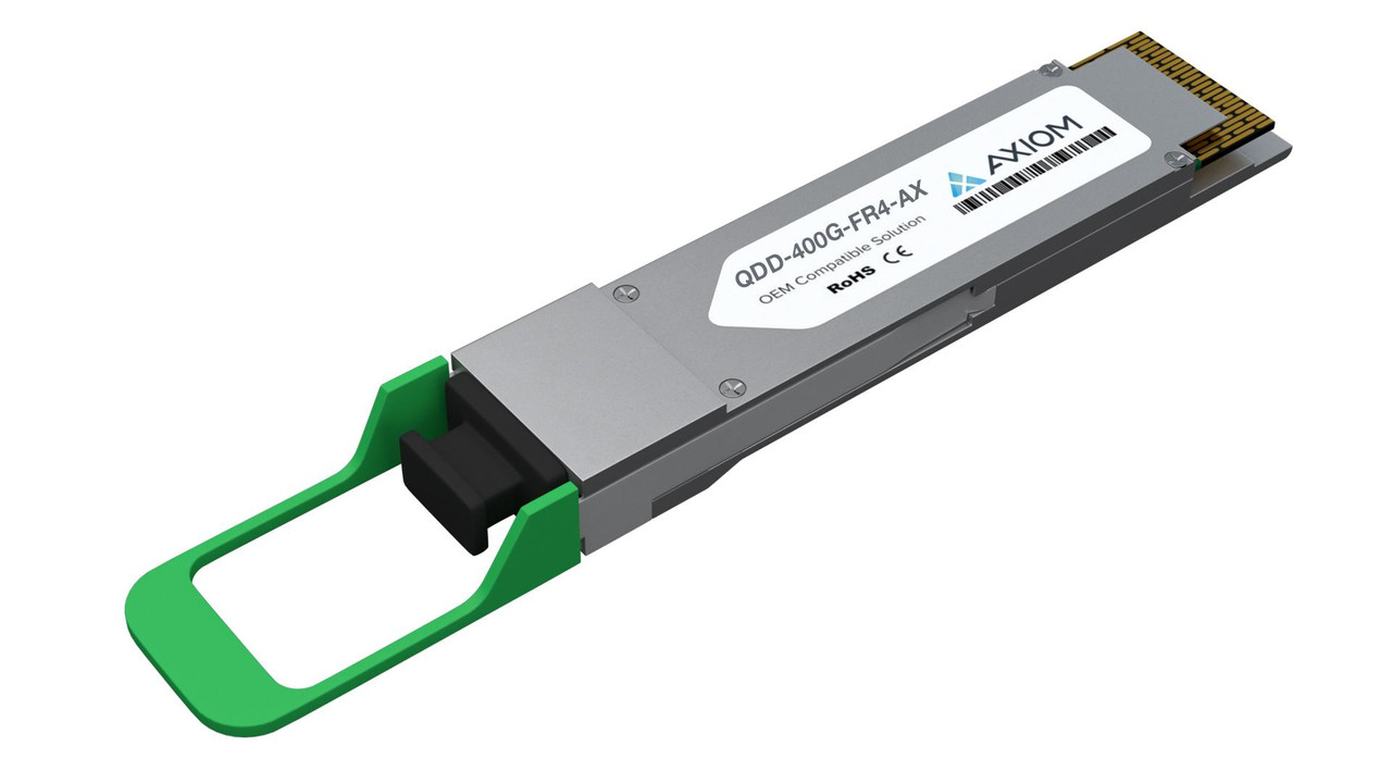 QDD-400G-FR4-AX , Axiom QDD-400G-FR4-AX network transceiver module Fiber optic 400000 Mbit/s QSFP 1331 nm