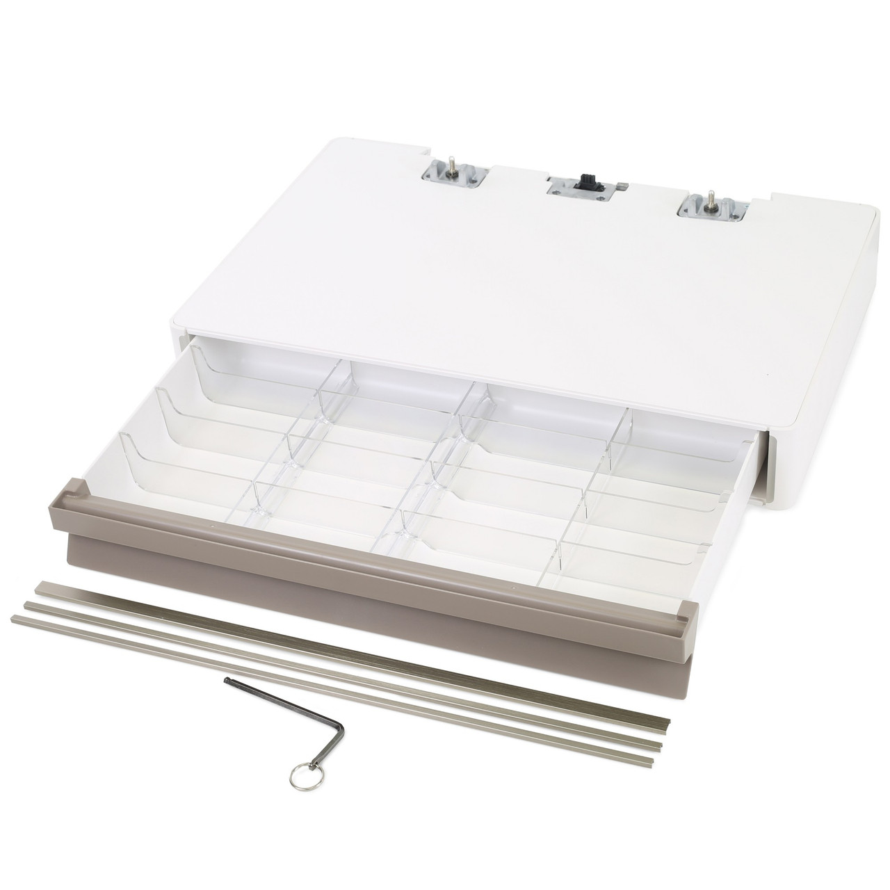 98-487 , Ergotron 98-487 multimedia cart accessory Gray, White Drawer