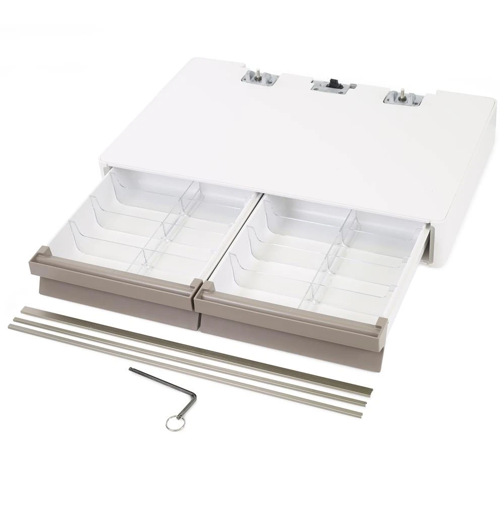 98-486 , Ergotron 98-486 multimedia cart accessory Gray, White Drawer