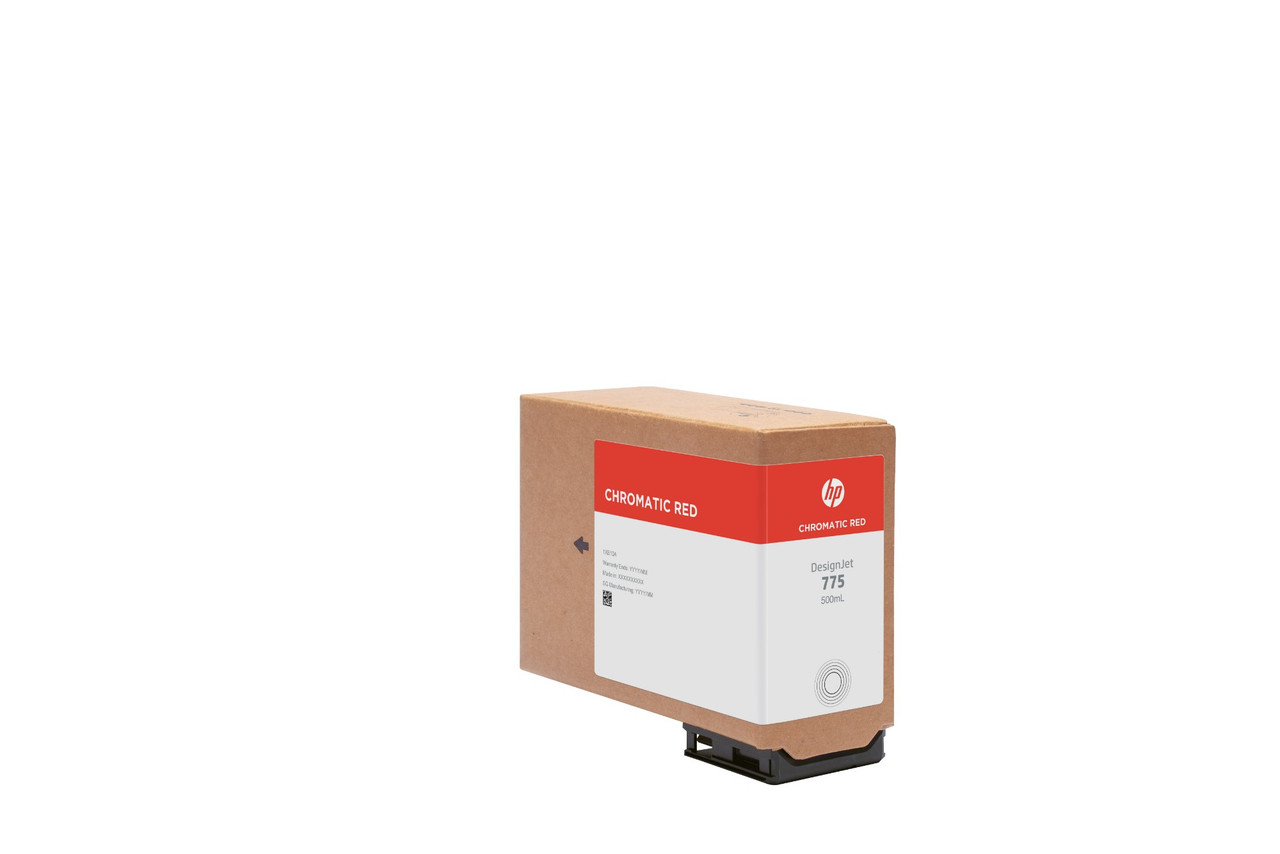 1XB20A , HP 775 500-ml Chromatic Red Ink Cartridge