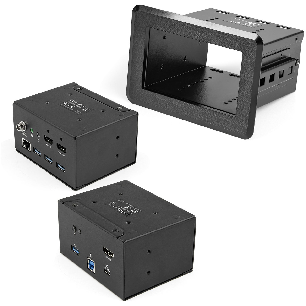 KITBZDOCK , StarTech.com KITBZDOCK AV conferencing bridge 3840 x 2160 pixels Ethernet LAN Black