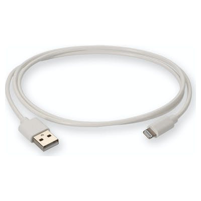 USBA2LGT3FW-AO , AddOn Networks USBA2LGT3FW-AO lightning cable White