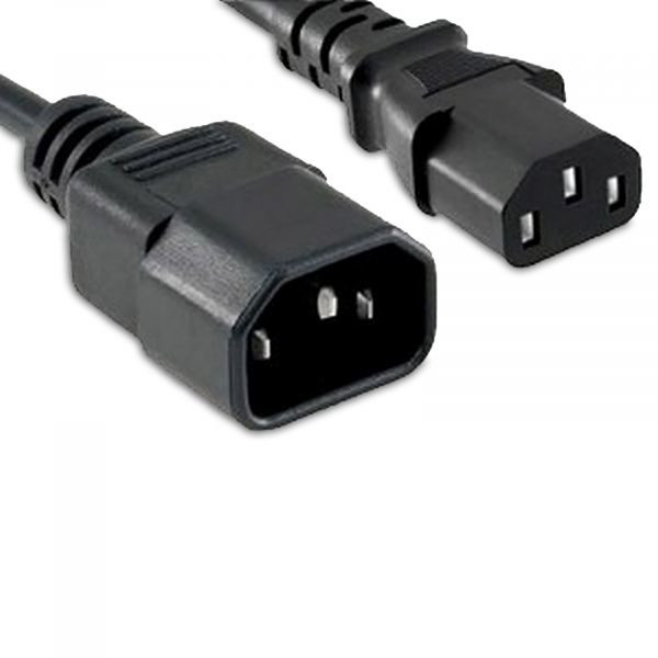 C13C14-7F-ENC , eNet Components C13C14-7F-ENC power cable Black 143.7" (3.65 m) C13 coupler C14 coupler