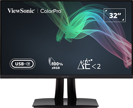 VP3256-4K , Viewsonic VP56 computer monitor 32" 3840 x 2160 pixels 4K Ultra HD LED Black