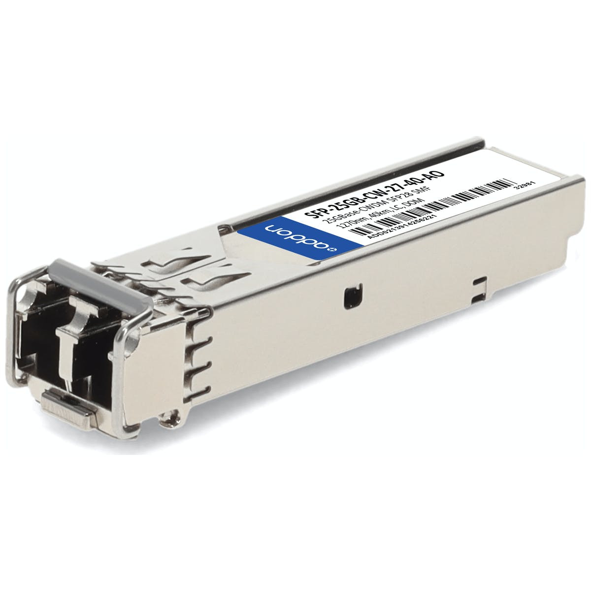 SFP-25GB-CW-27-40-AO , AddOn Networks SFP-25GB-CW-27-40-AO network transceiver module Fiber optic 25000 Mbit/s SFP28 1270 nm