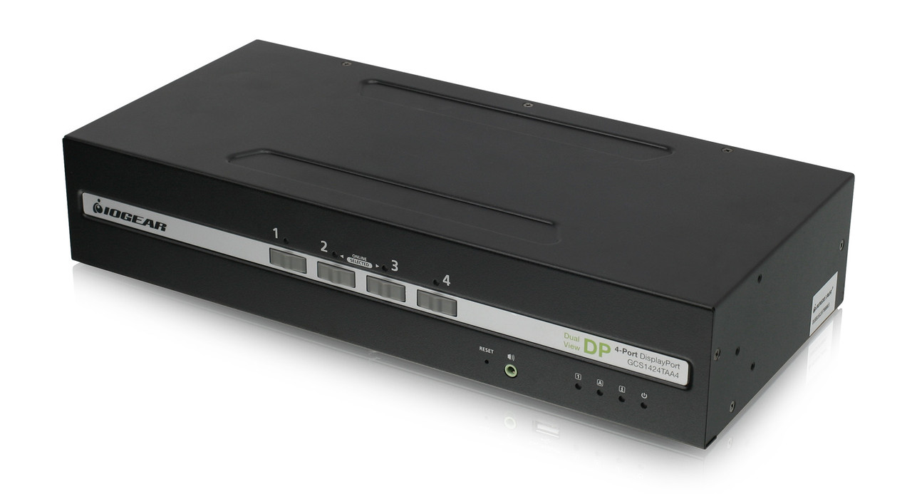 GCS1424TAA4 , iogear GCS1424TAA4 KVM switch Black