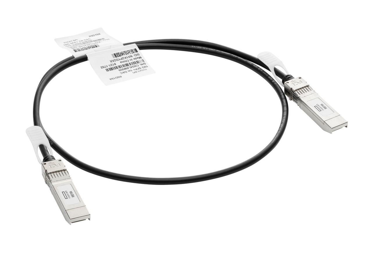 R9D19A , HPE Aruba Networking Networking Instant On 10G SFP+ to SFP+ 1m Direct Attach Copper Cable