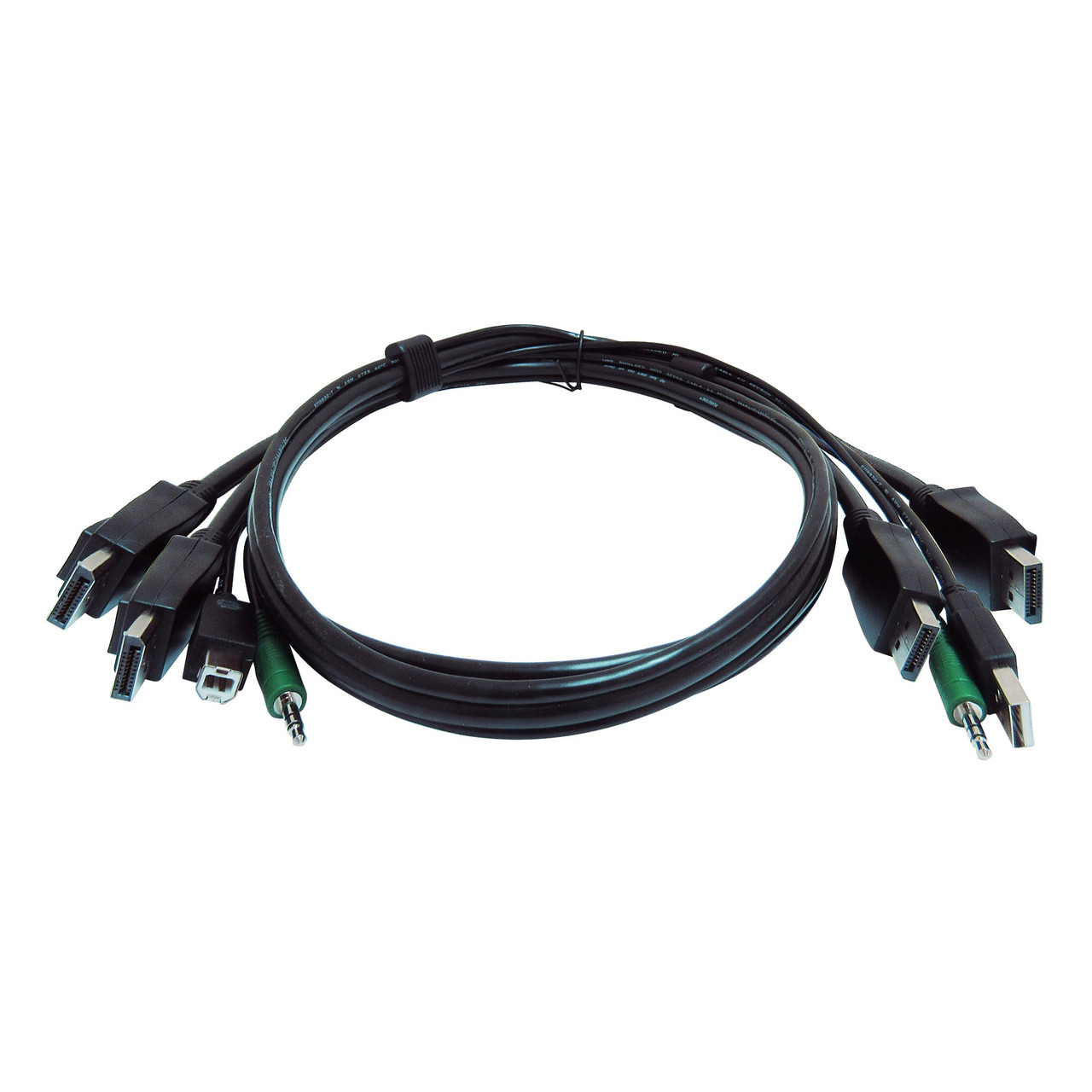 SKVMCBL-2DP-06TAA , Black Box SKVMCBL-2DP-06TAA KVM cable 70.9" (1.8 m)