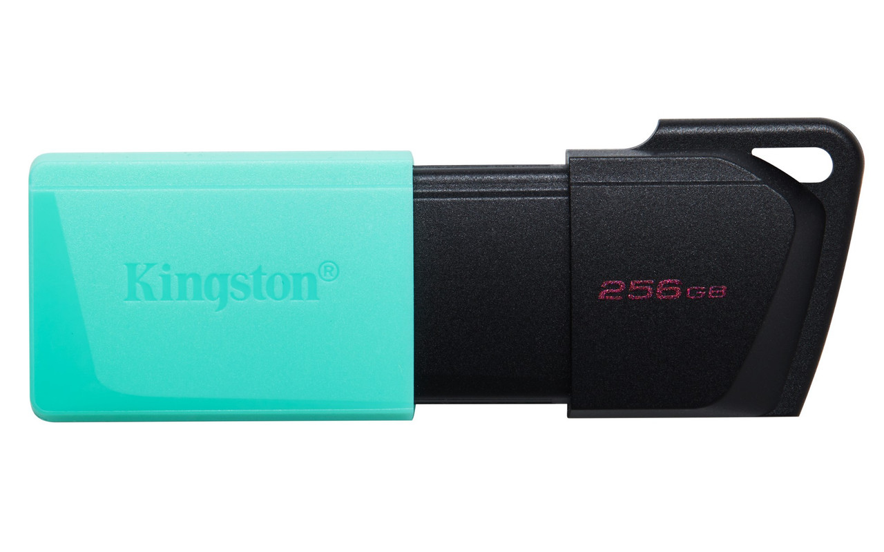 DTXM/256GB , Kingston Technology DataTraveler 256GB USB3.2 Gen1 Exodia M (Black + Teal)