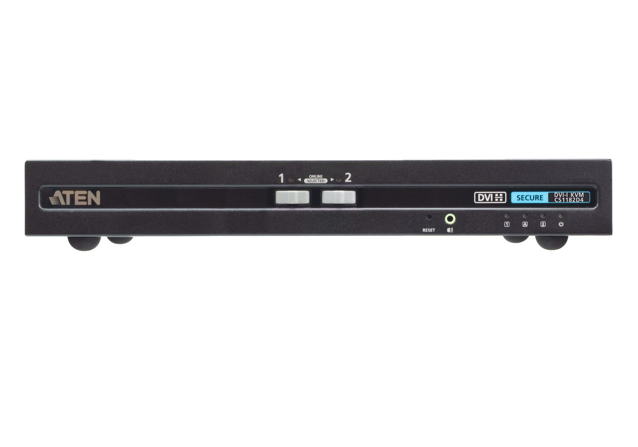 CS1182D4 , ATEN CS1182D4 KVM switch Rack mounting Black