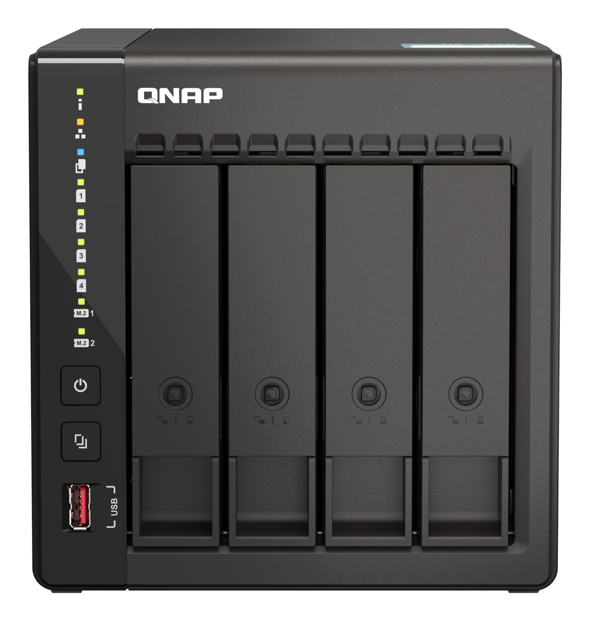 TS-453E-8G-US , QNAP TS-453E NAS Tower Intel® Celeron® J6412 8 GB 0 TB QNAP Turbo System Black