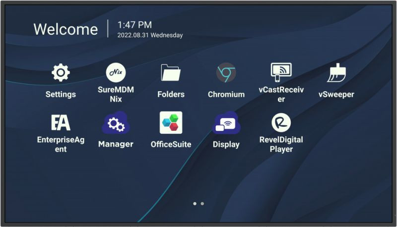 CDE4330 , Viewsonic CDE4330 signage display 43" Wi-Fi 450 cd/m² 4K Ultra HD Black Built-in processor Android 11