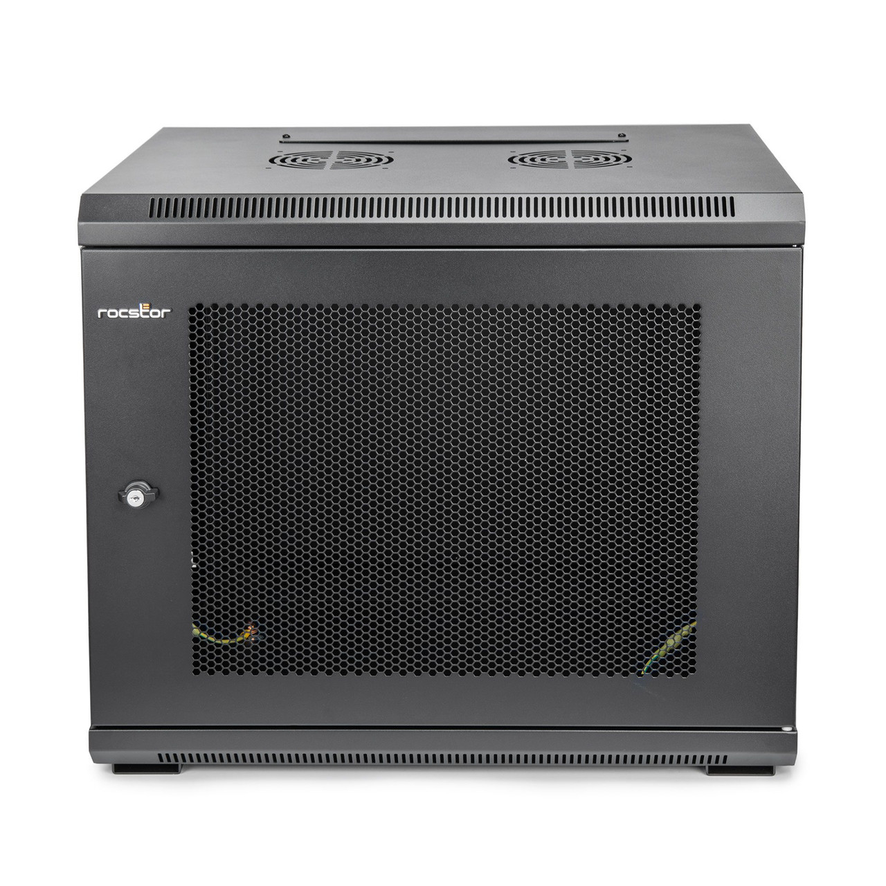 Y10E005-B1 , Rocstor Y10E005-B1 rack cabinet 9U Wall mounted rack Black