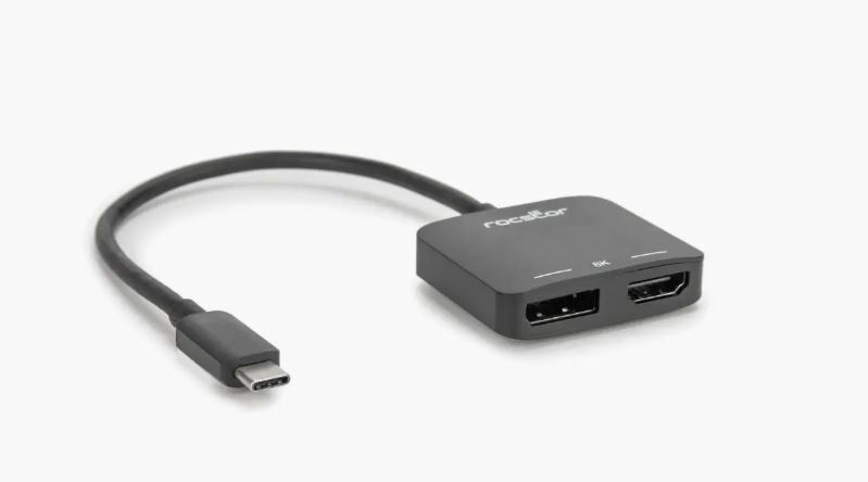 Rocstor Y10A268-B1 USB graphics adapter Black