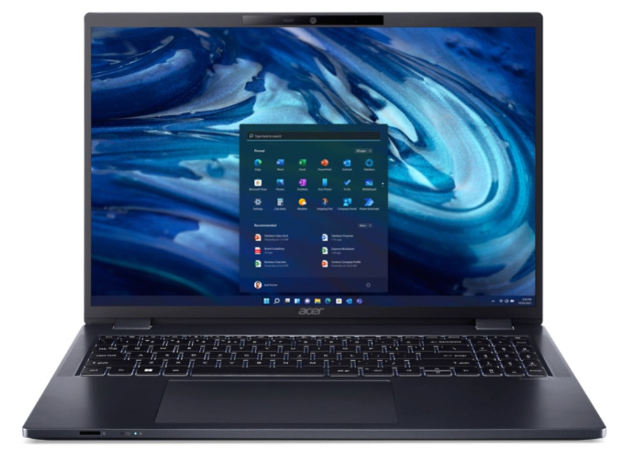 Acer TravelMate P4 TMP416-41-R6Y5 AMD Ryzen 5 PRO 6650U Laptop 16" WUXGA 16 GB DDR5-SDRAM 512 GB SSD Wi-Fi 6 (802.11ax) Windows 11 Pro Blue - NX.VUXAA.001