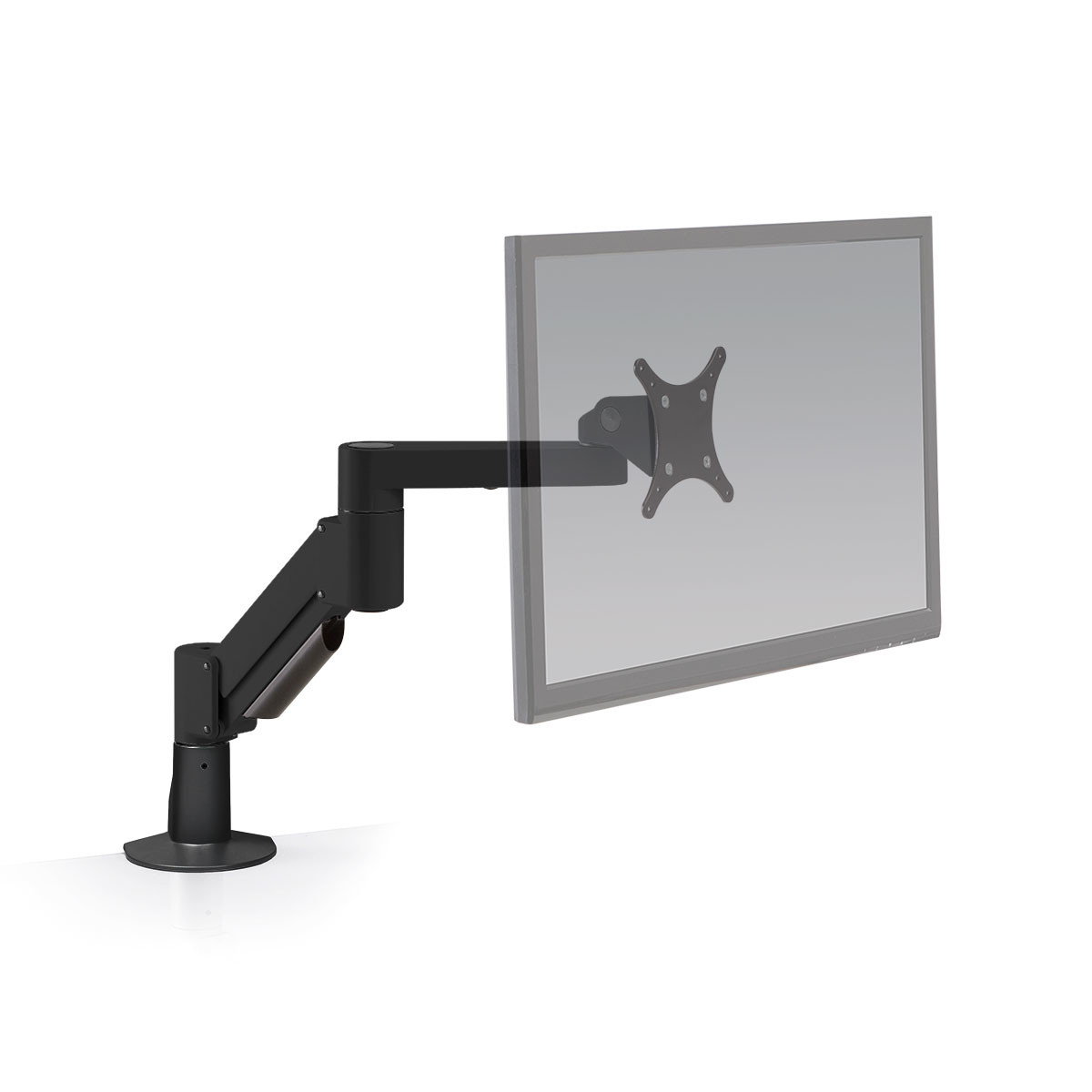 HAT Design Works 3500-250-104 monitor mount / stand 27" Black Desk