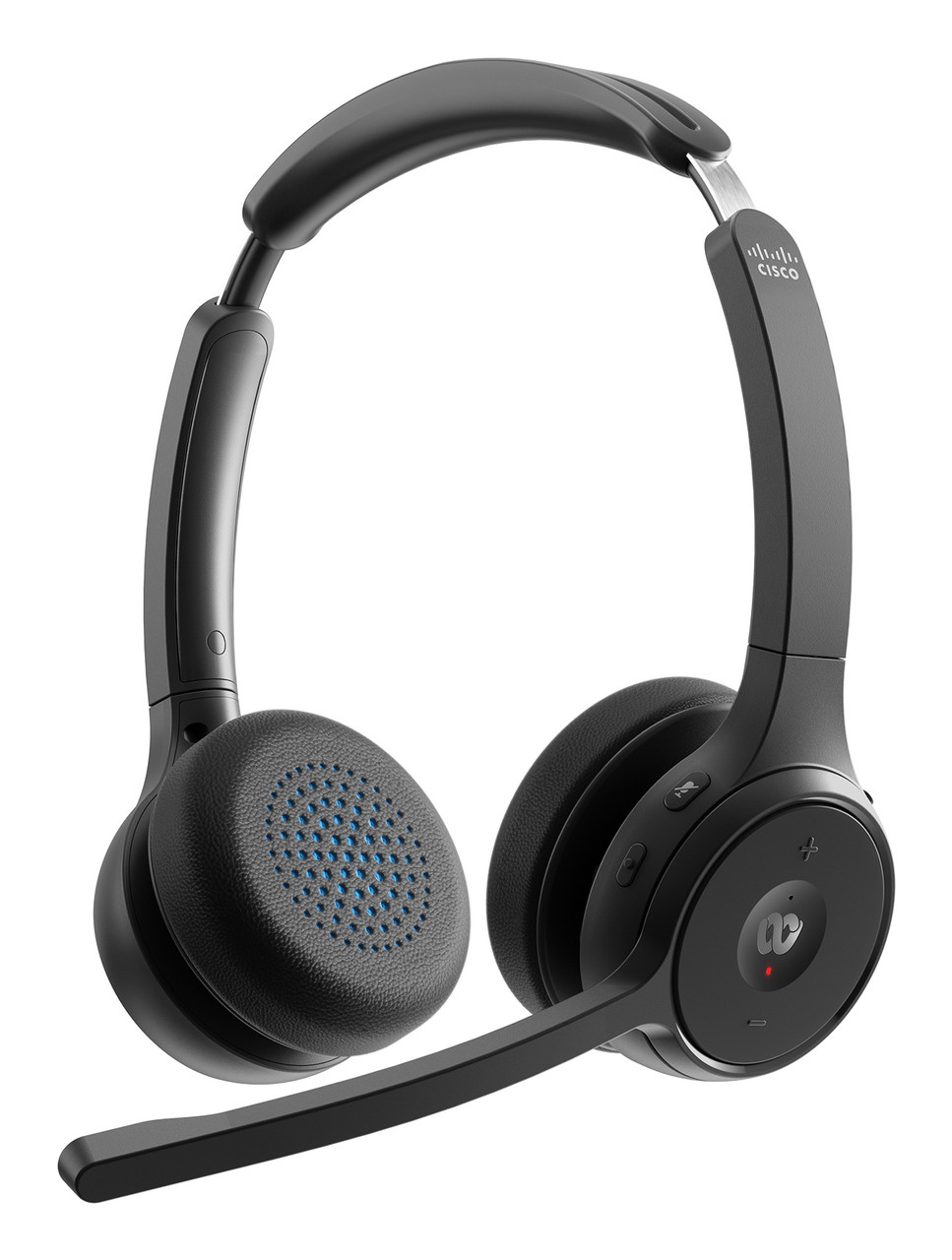 Cisco HS-WL-722-BUNA-C headphones/headset Wireless Head-band Office/Call center Bluetooth Black