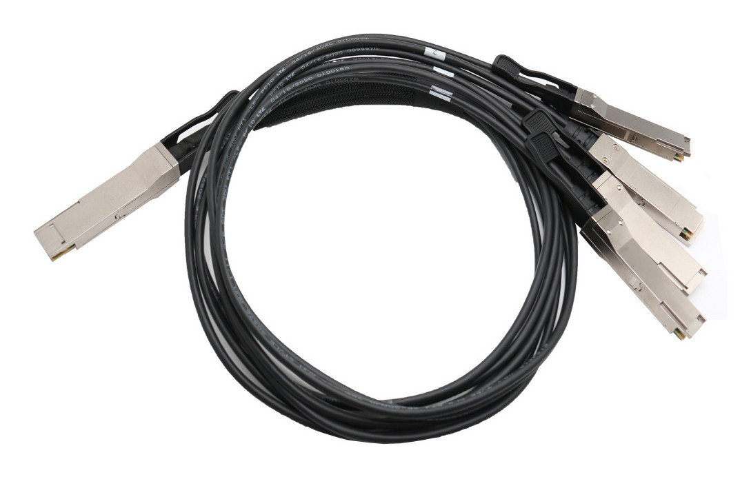 eNet Components AOC-QDD-4Q56-3M-ENC InfiniBand/fibre optic cable 118.1" (3 m) QSFP-DD 4x QSFP56 Black