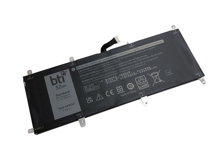BTI GFKG3- industrial rechargeable battery Lithium-Ion (Li-Ion) 4324 mAh 7.4 V - GFKG3-BTI