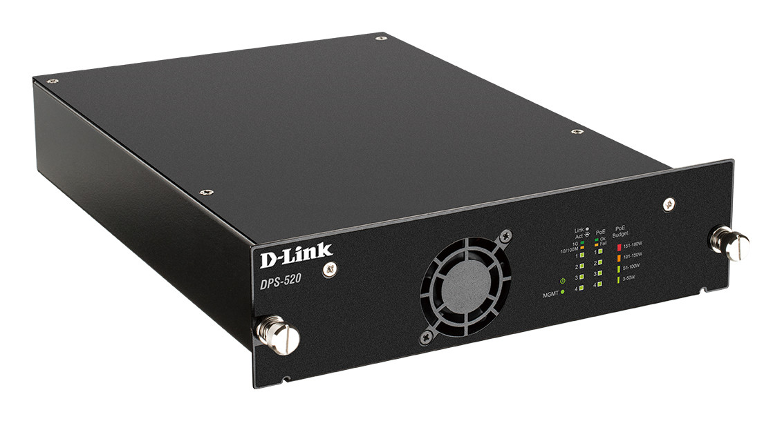 D-Link DPS-520 PoE adapter Fast Ethernet, Gigabit Ethernet