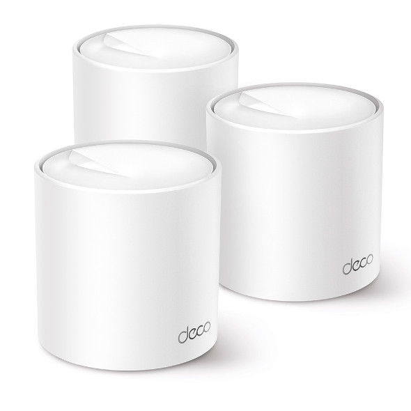 TP-Link Deco X50 (3-pack) Dual-band (2.4 GHz / 5 GHz) Wi-Fi 6 (802.11ax) White Internal - DECO X50(3-PACK)