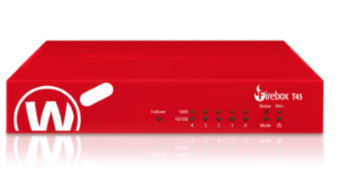 WatchGuard Firebox T45-PoE hardware firewall 3.94 Gbit/s - WGT47673-US